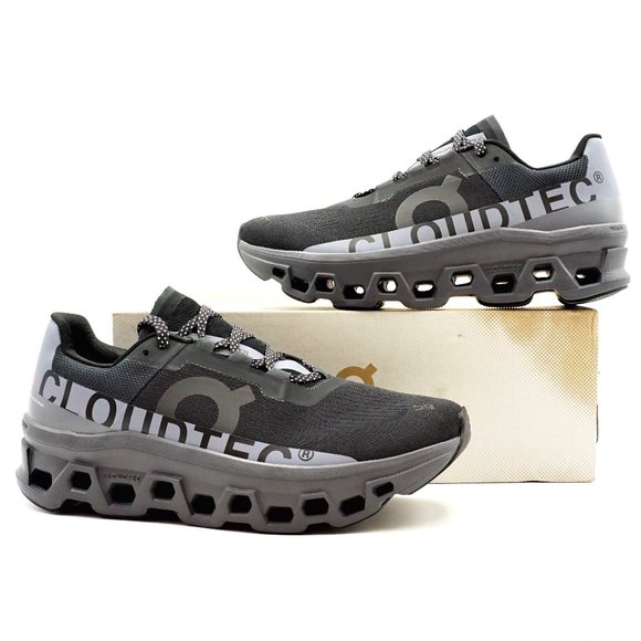 On Running Other - New in Box Men's On Running Cloudmonster Lumos Shoes in Black Size 8.5